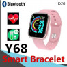 Smartwatch Inteligente Y68/116S Bluetooth Cardio Sports Control de Oxigeno