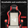 Silla Gamer ergonómica  PC Play /silla reclinable con masaje lumbar almohada/para el dolor de espalda - Cuero sintético