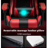 Silla Gamer ergonómica  PC Play /silla reclinable con masaje lumbar almohada/para el dolor de espalda - Cuero sintético