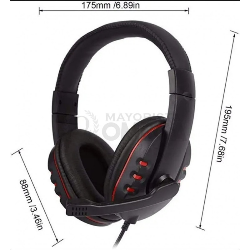 Cascos auriculares Xtrike me HP-308 con microfono para Ps4 pc Ordenador  Gaming