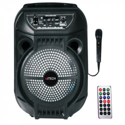 Parlante Bluetooth 6.5 con Mic Para Karaoke LED  800w TWS USB