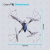 Drone Y30 Y-series 2.4 Ghz Camara Hd Wifi Control de Voz Usb